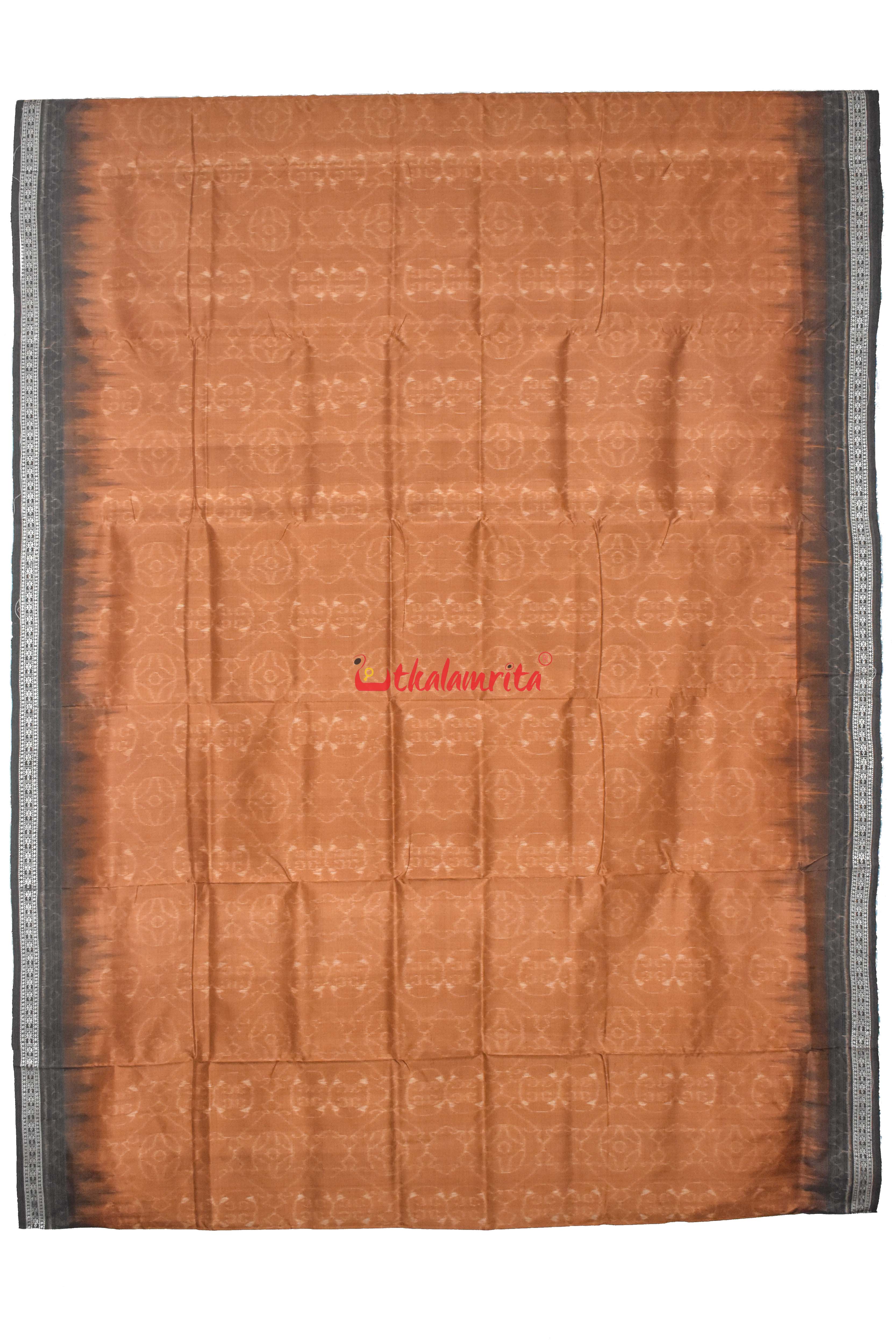 Coucal Natural Dyed Khandua Silk Saree