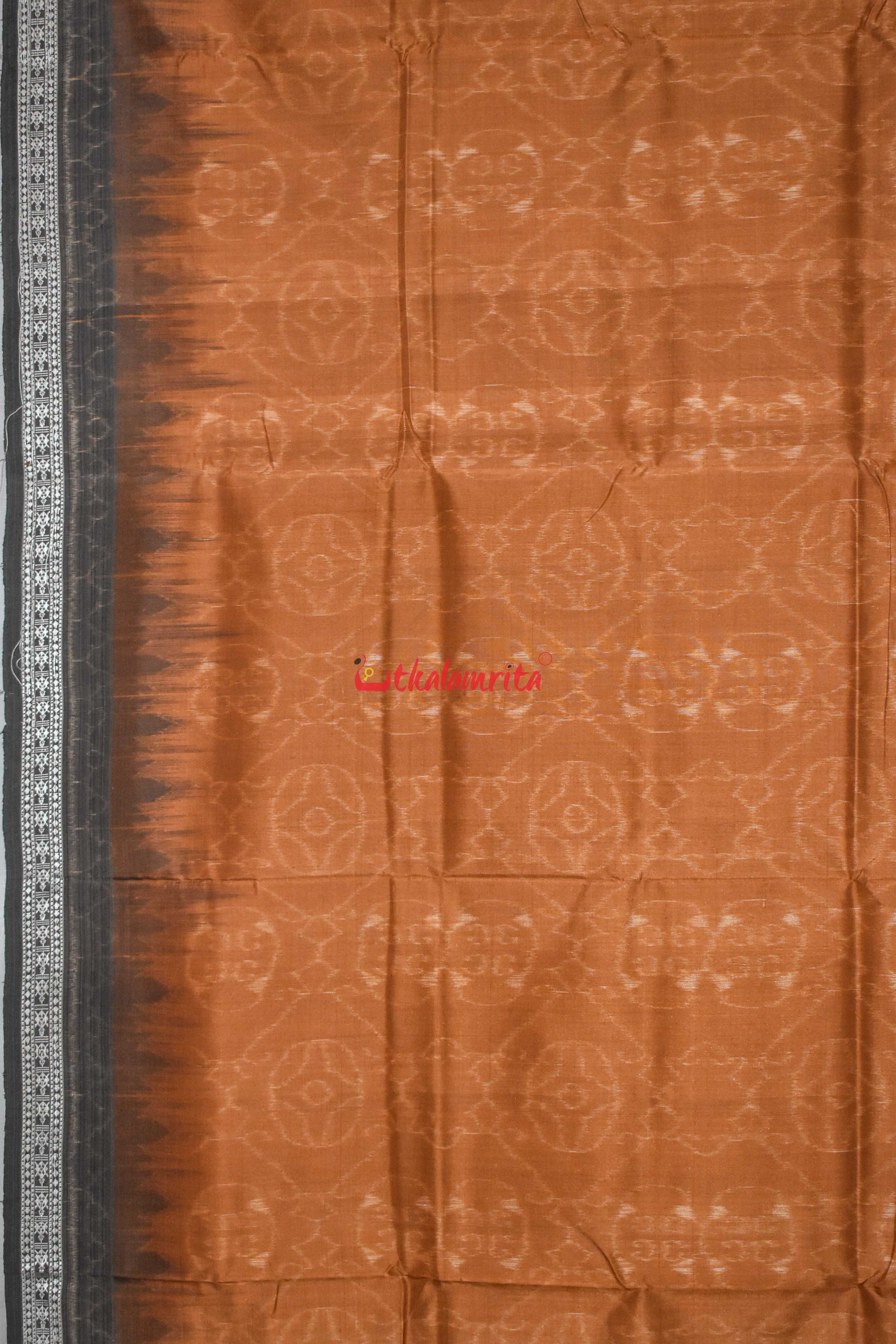 Coucal Natural Dyed Khandua Silk Saree