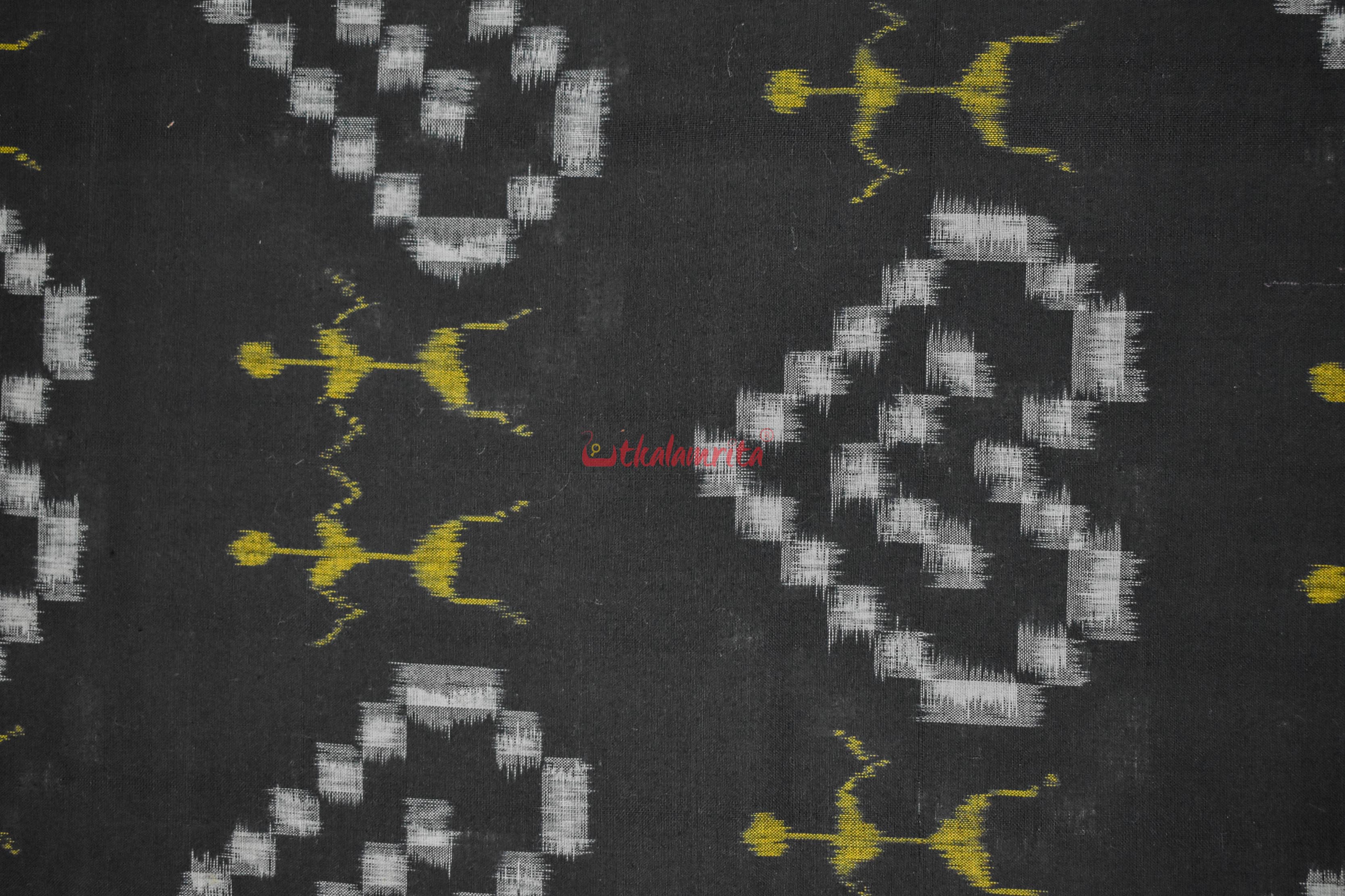 Big Black Hearts and Tribals (Fabric)