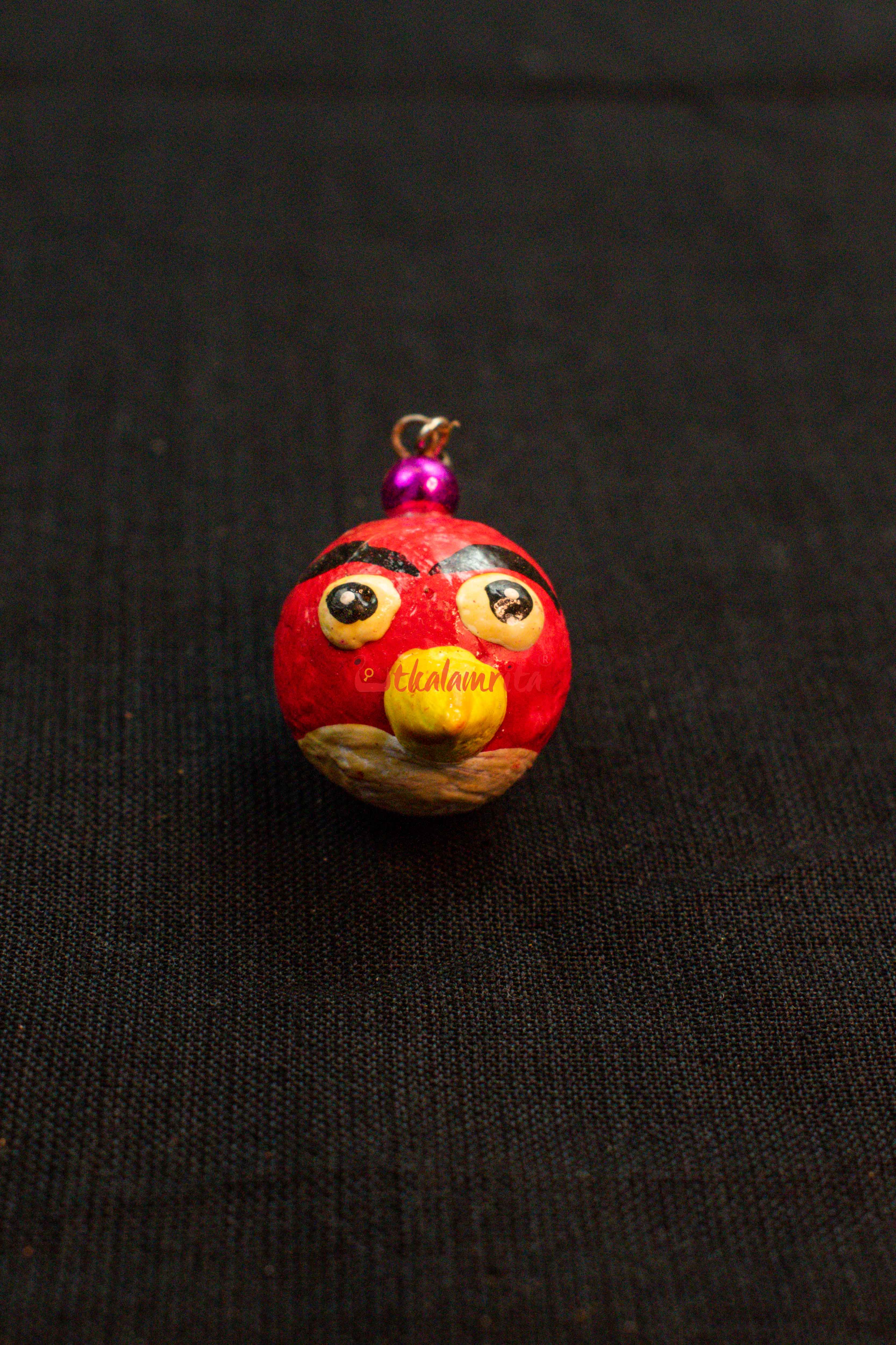 Angry Bird Round Pendant