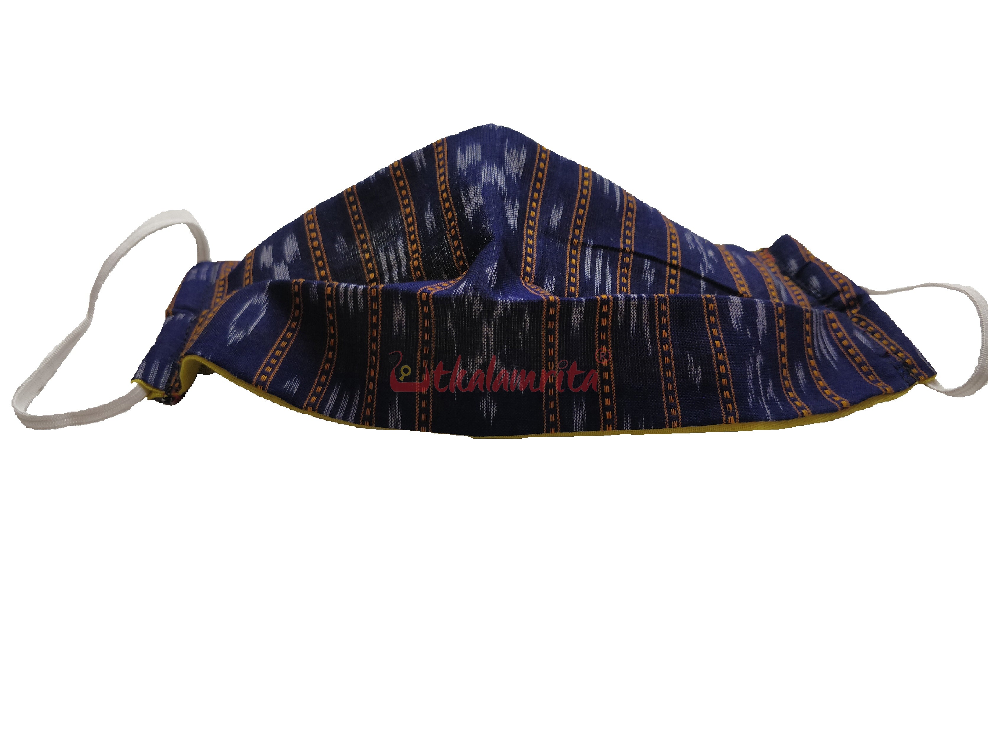 Blue Ikat 2-Layer Mask
