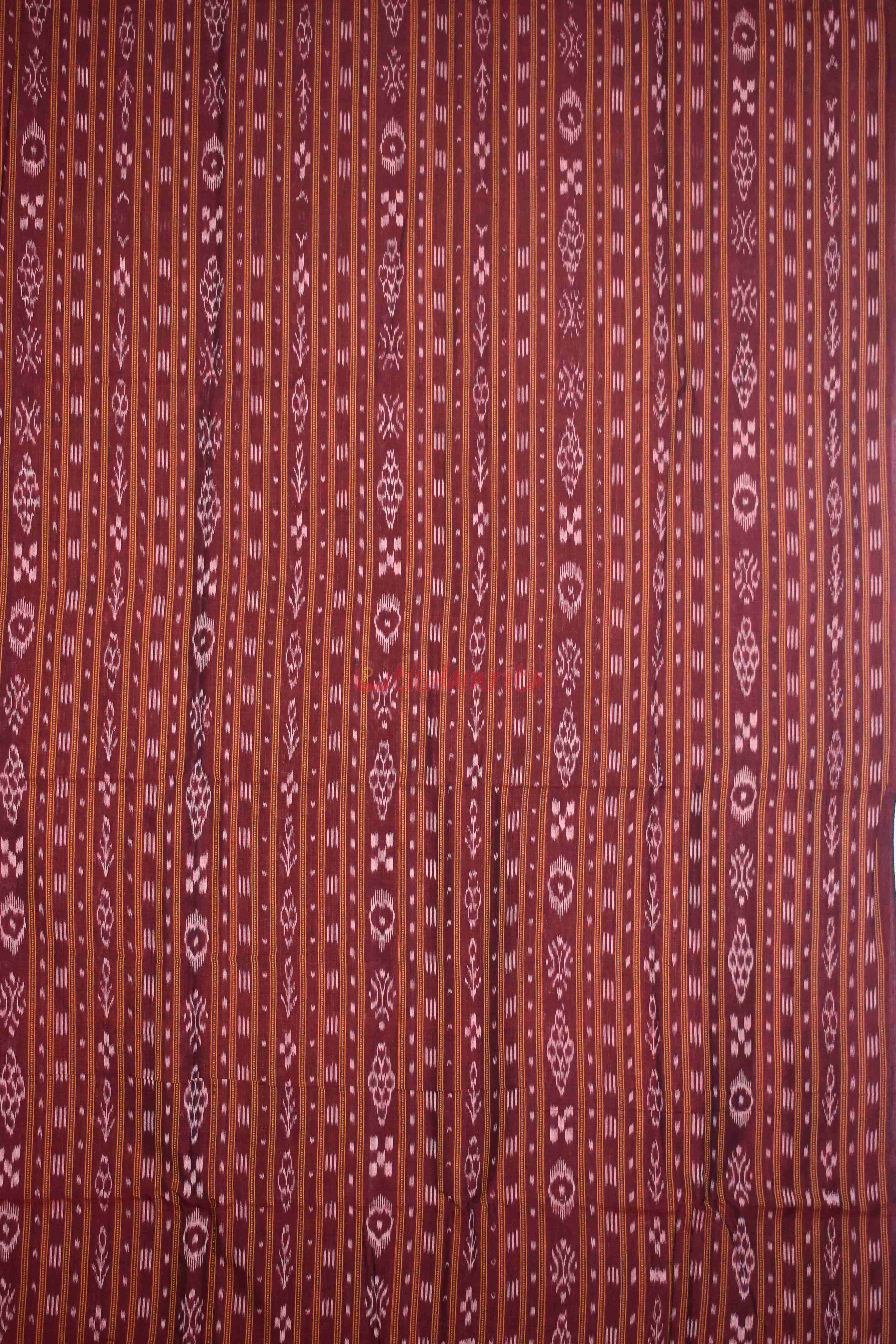 Maroon Ikat (Fabric)