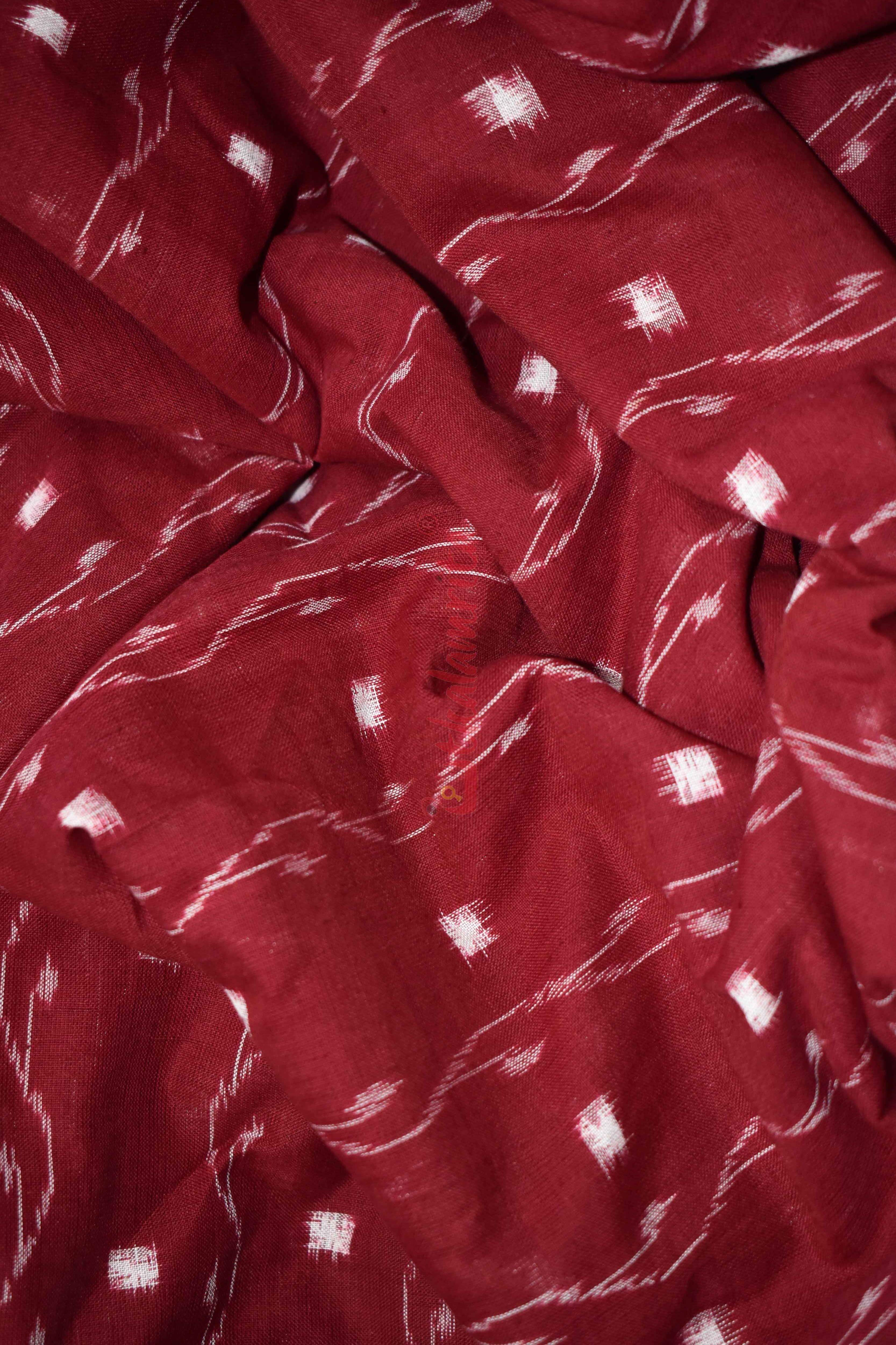 Maroon Tipa Pasapali Lata (Fabric)