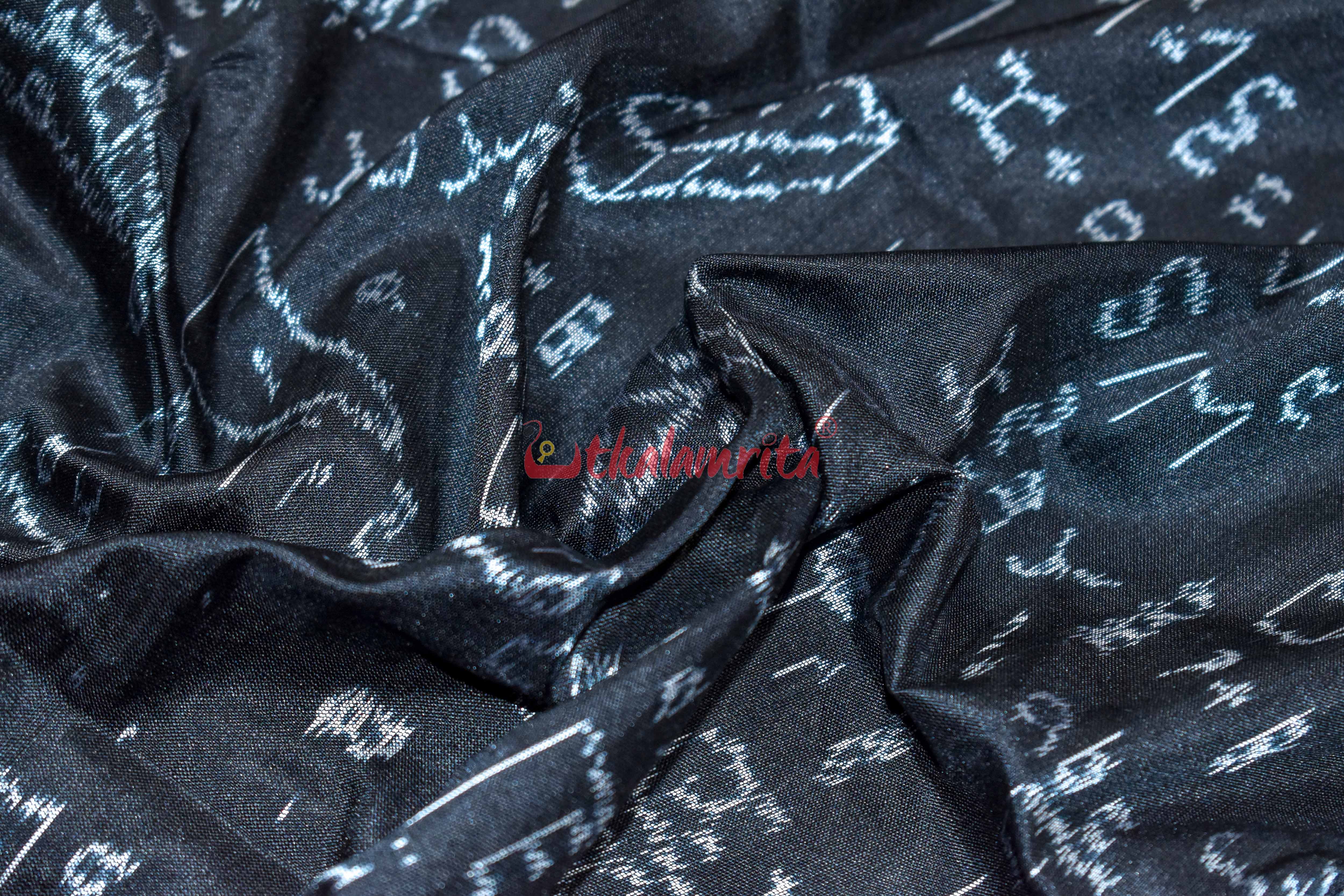 Shri Ganeet Mathematics Silk Saree