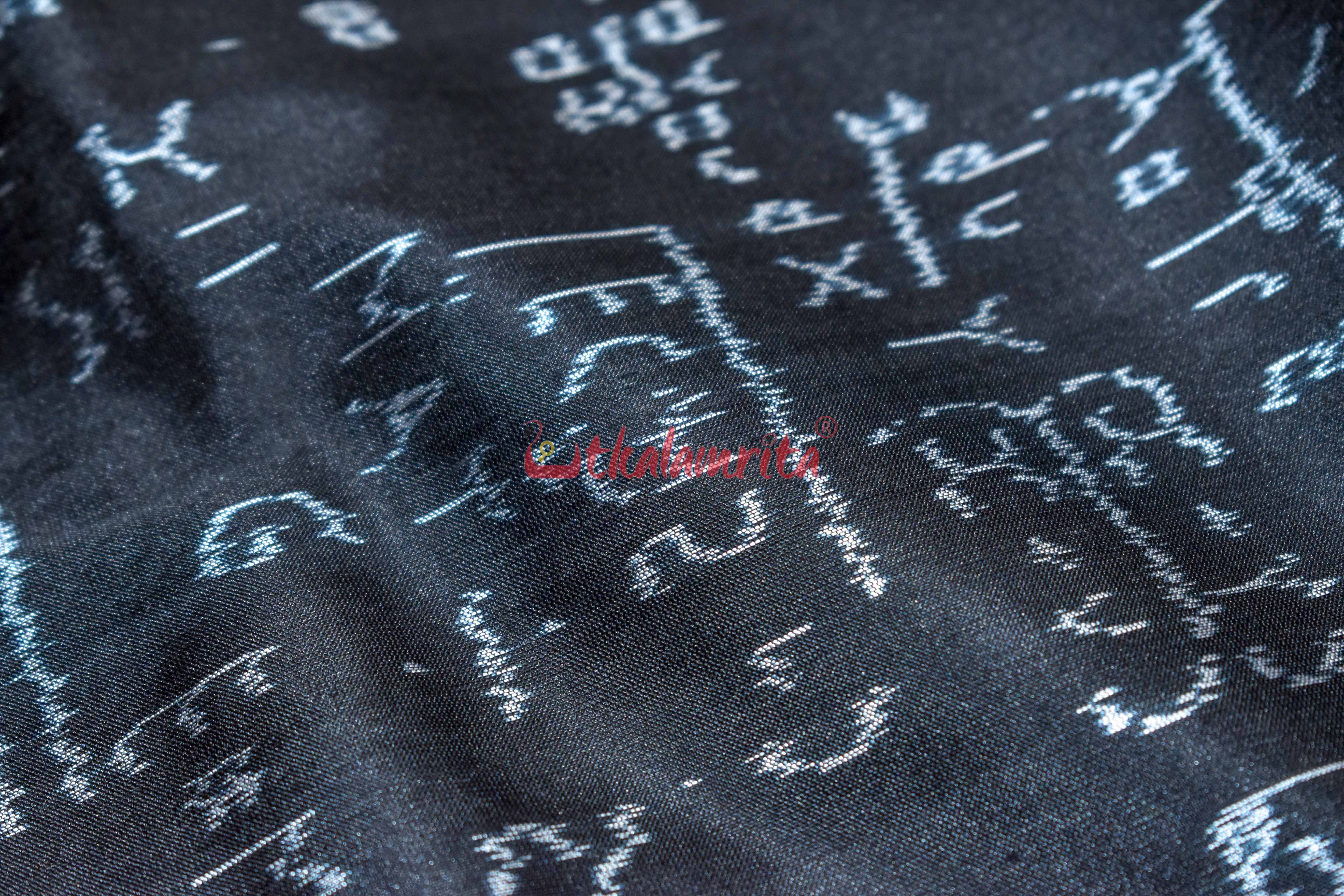 Shri Ganeet Mathematics Silk Saree