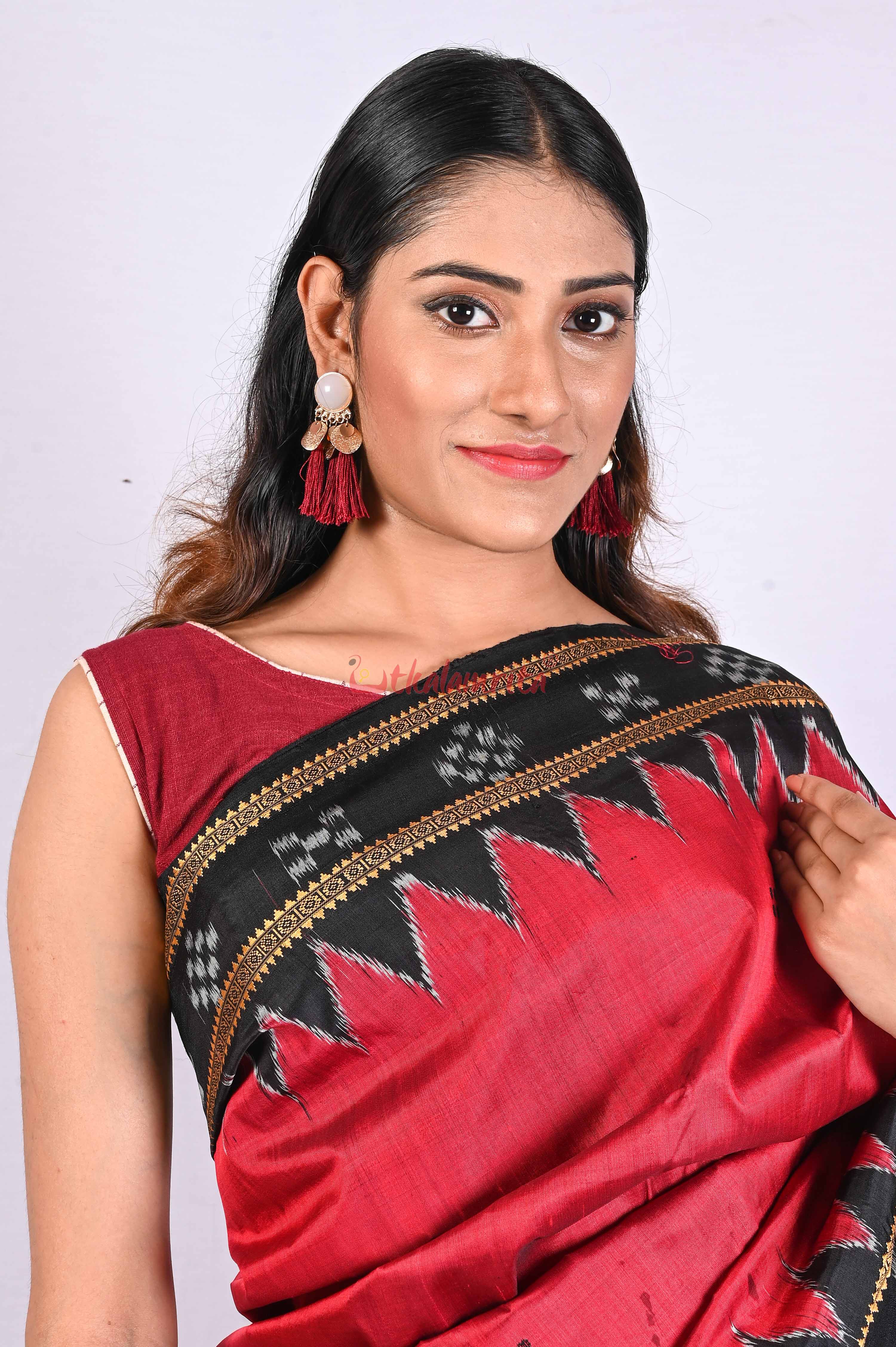 Maroon Kotpad (Blouse)