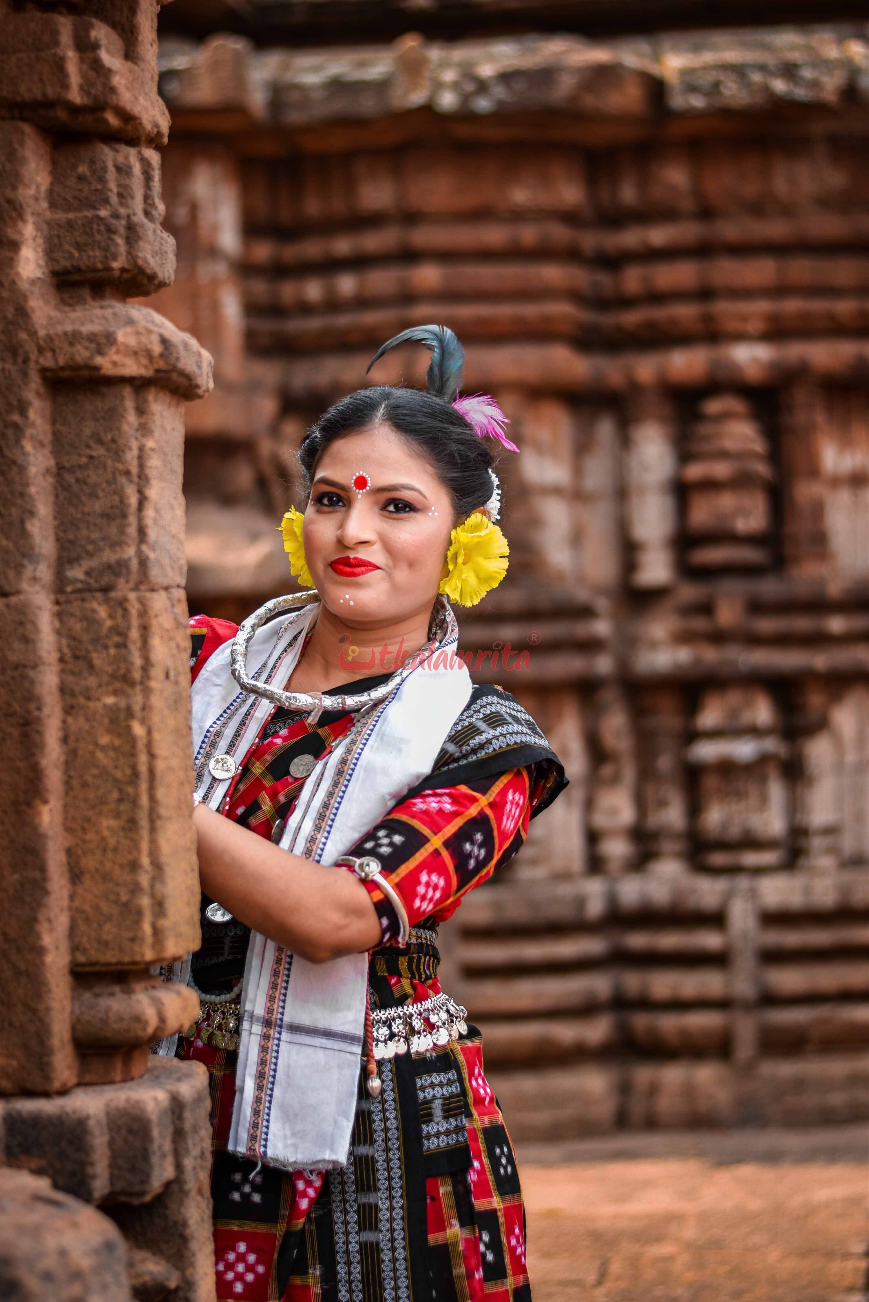 Mini Pasapali Wonder Red Saree