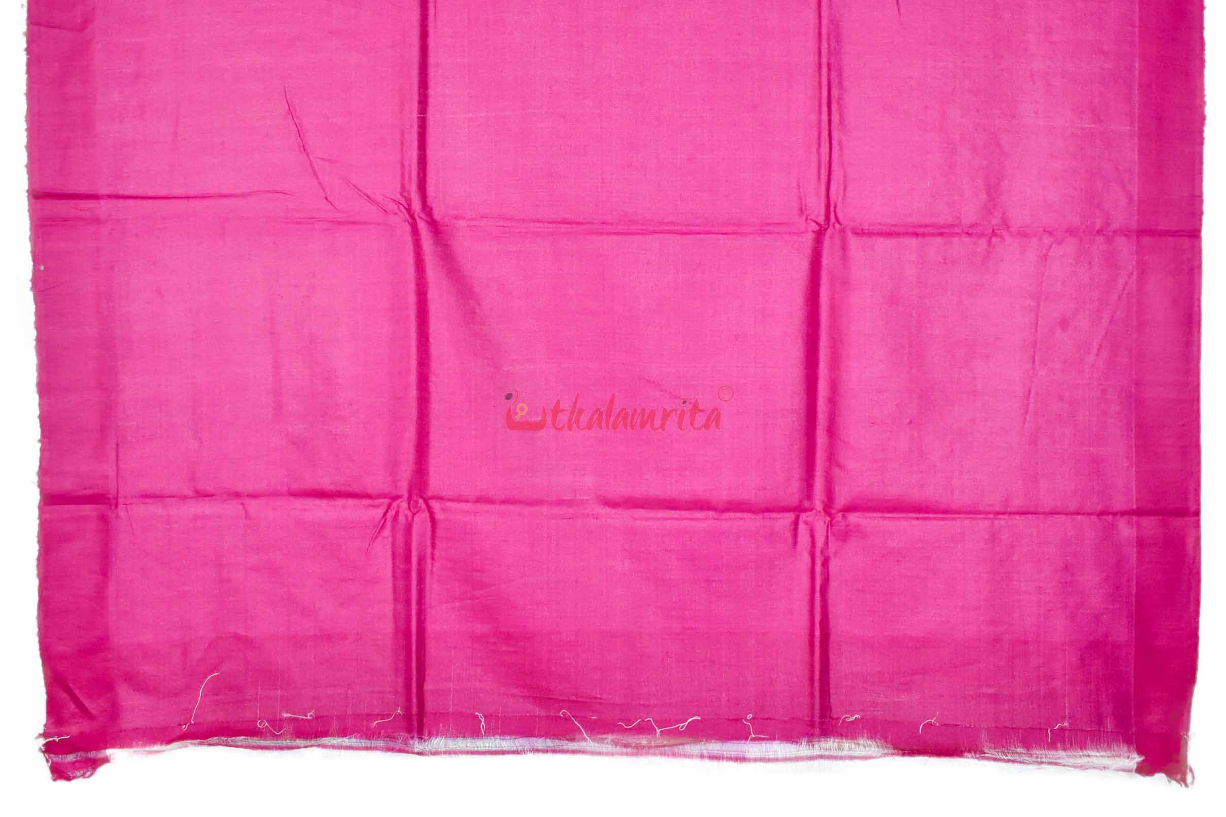 Beige Magenta Gopalpur Tussar Saree