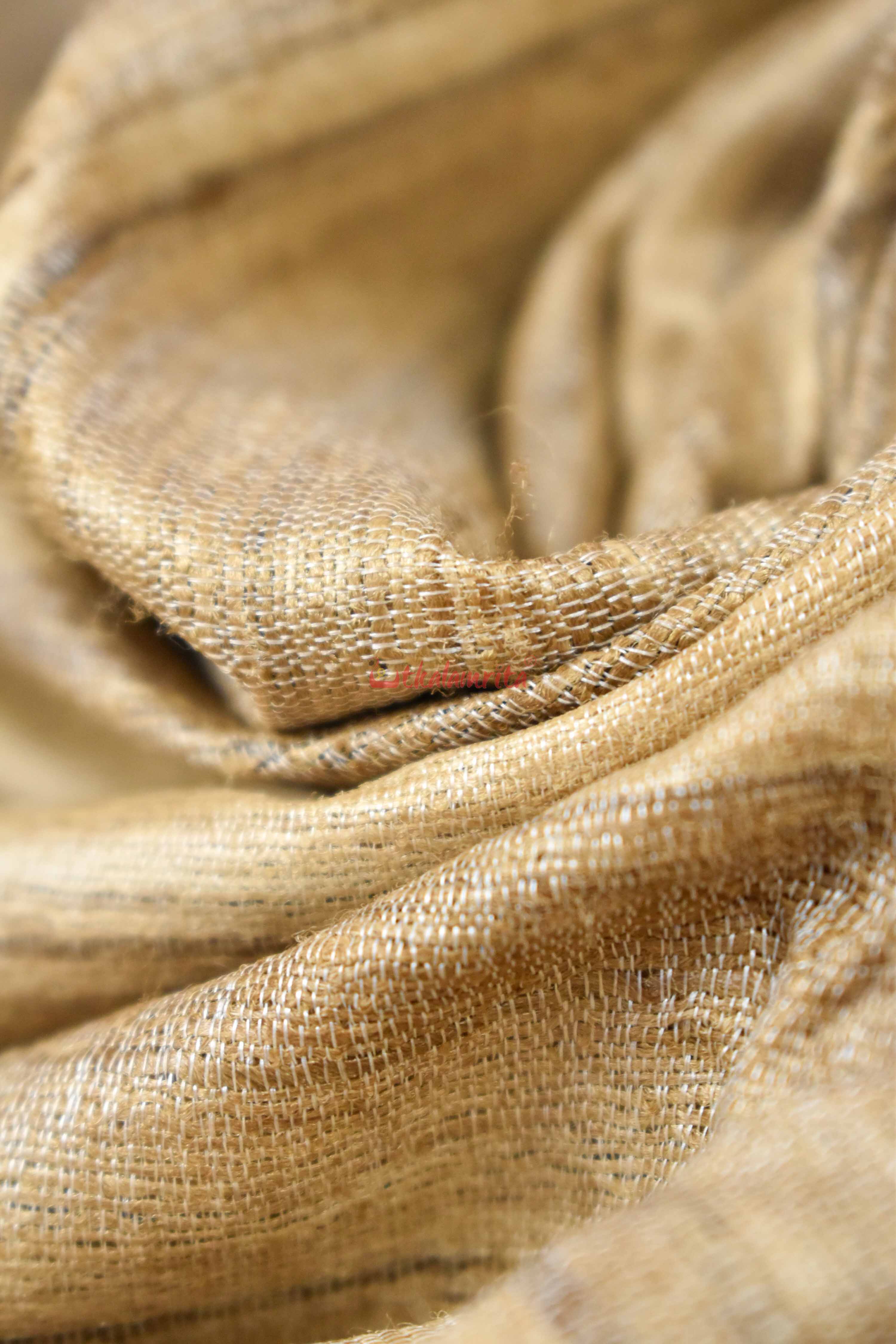 Beige Magenta Gopalpur Tussar Saree