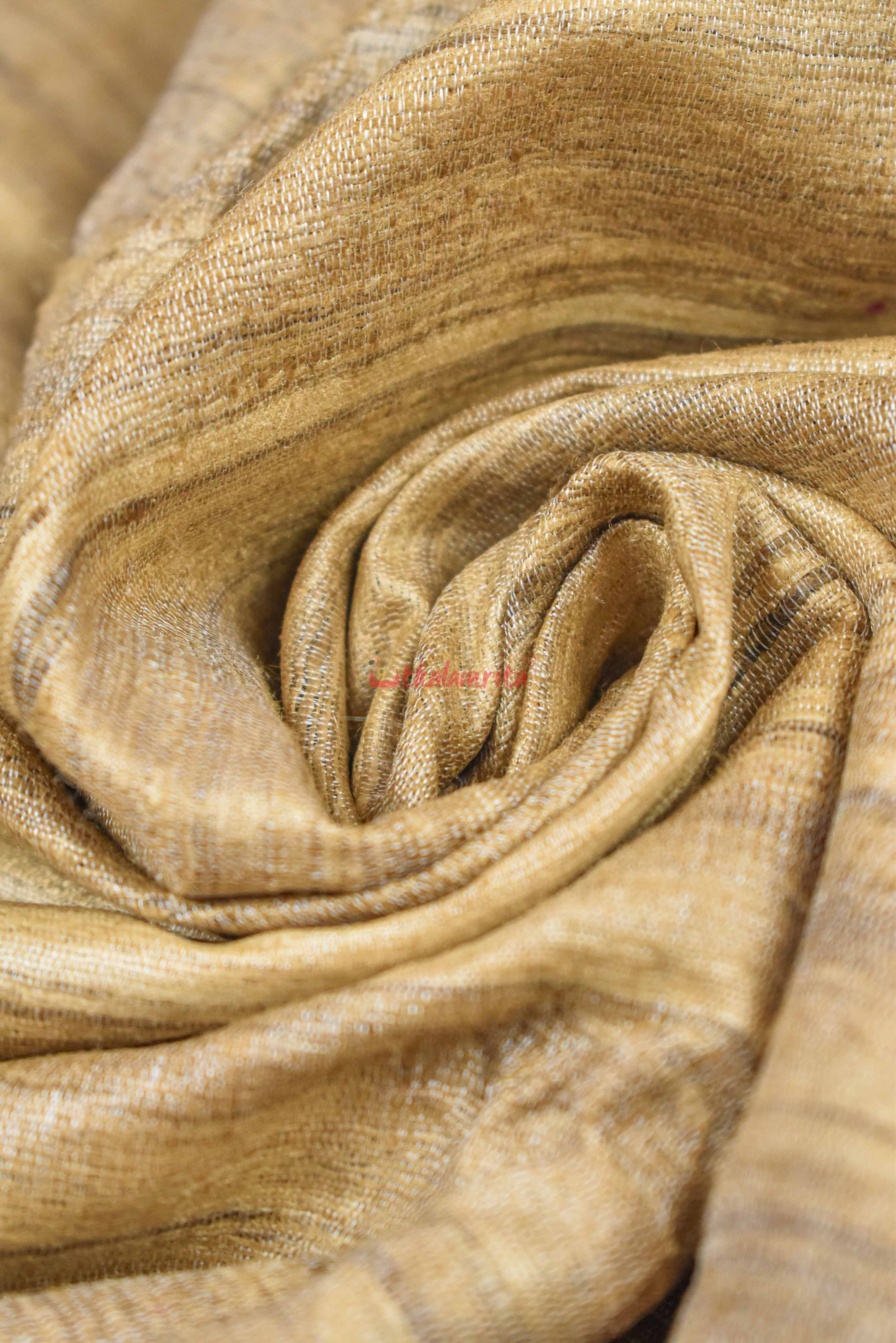 Beige Magenta Gopalpur Tussar Saree