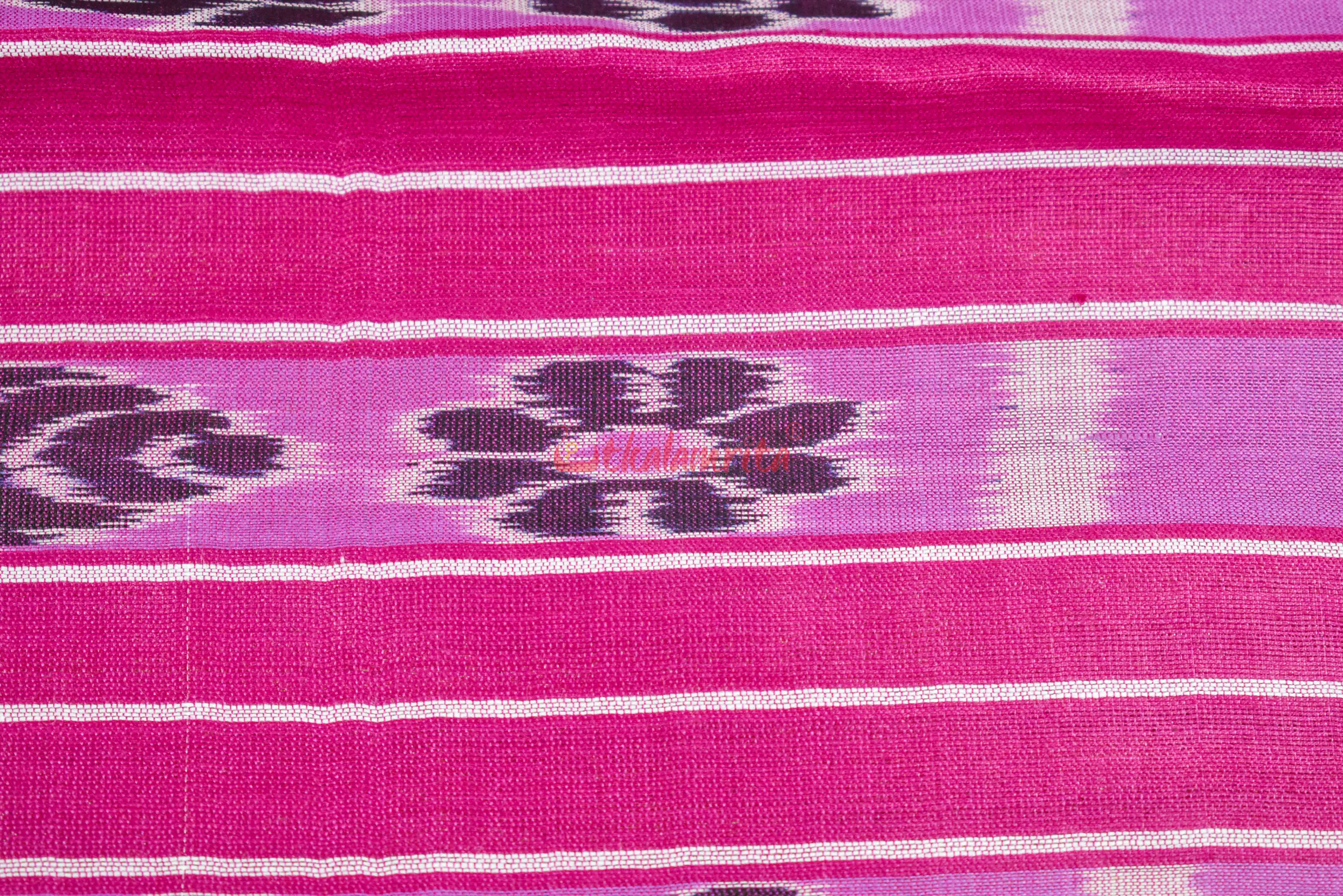 Beige Magenta Gopalpur Tussar Saree