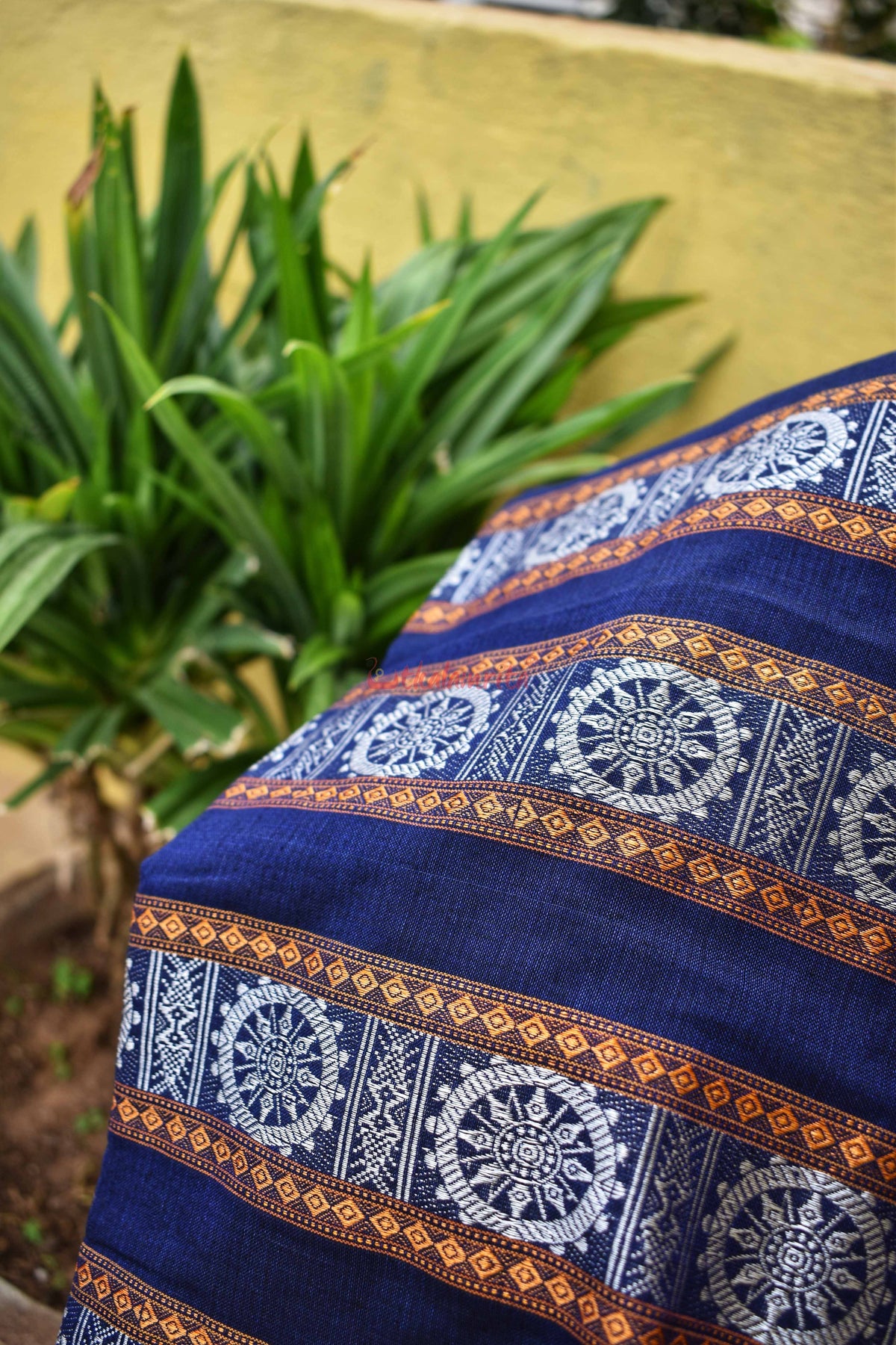 Navy Blue Konark Wheels (Fabric)