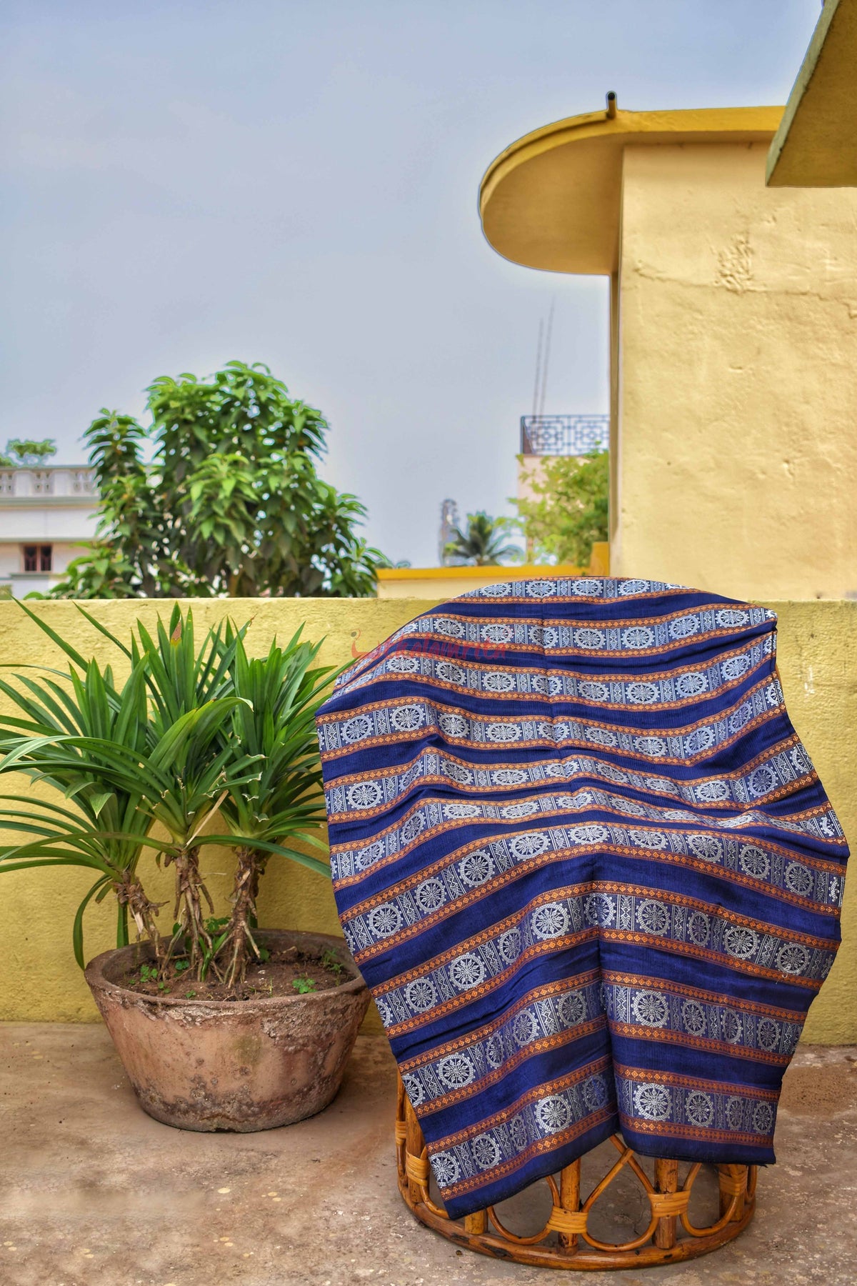 Navy Blue Konark Wheels (Fabric)