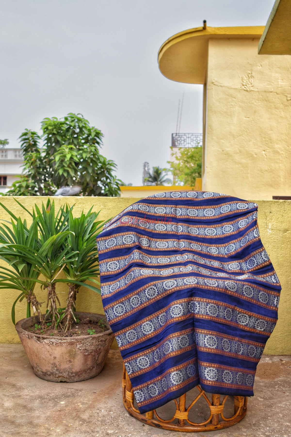 Navy Blue Konark Wheels (Fabric)