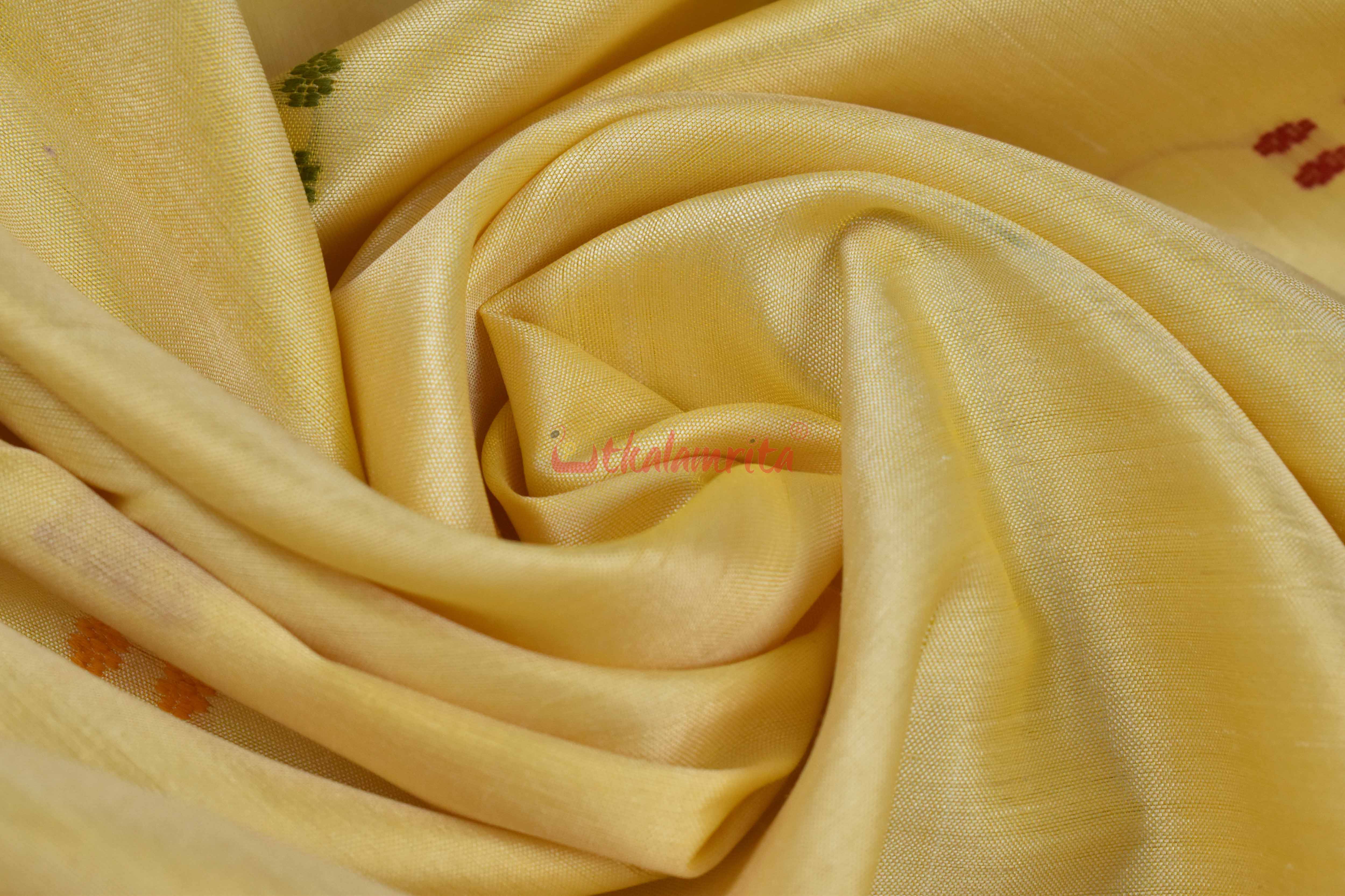 Ghee Kathifera Triple Border Khandua Silk