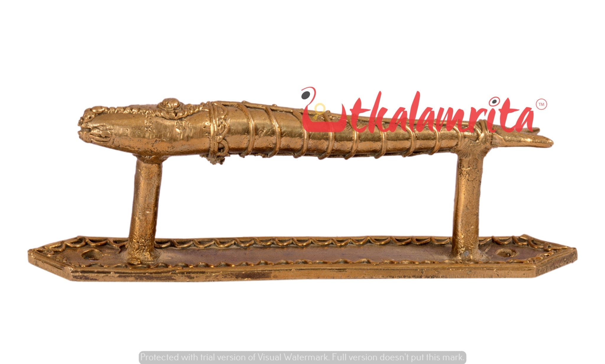 Utkalamrita Dhokra Single Fish Door Handle