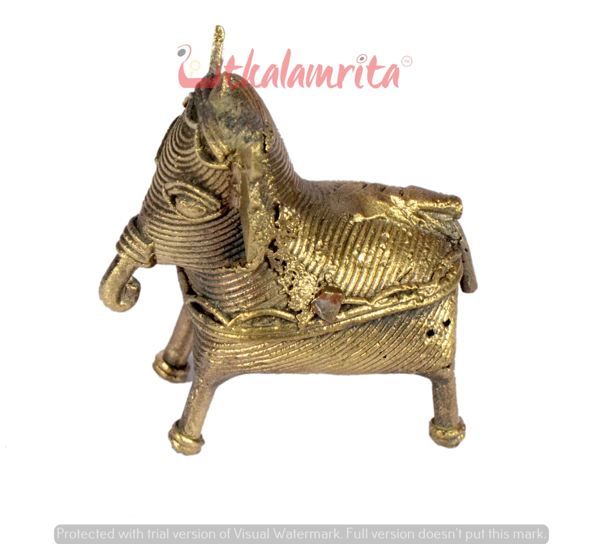 Utkalamrita Dhokra Small Elephant