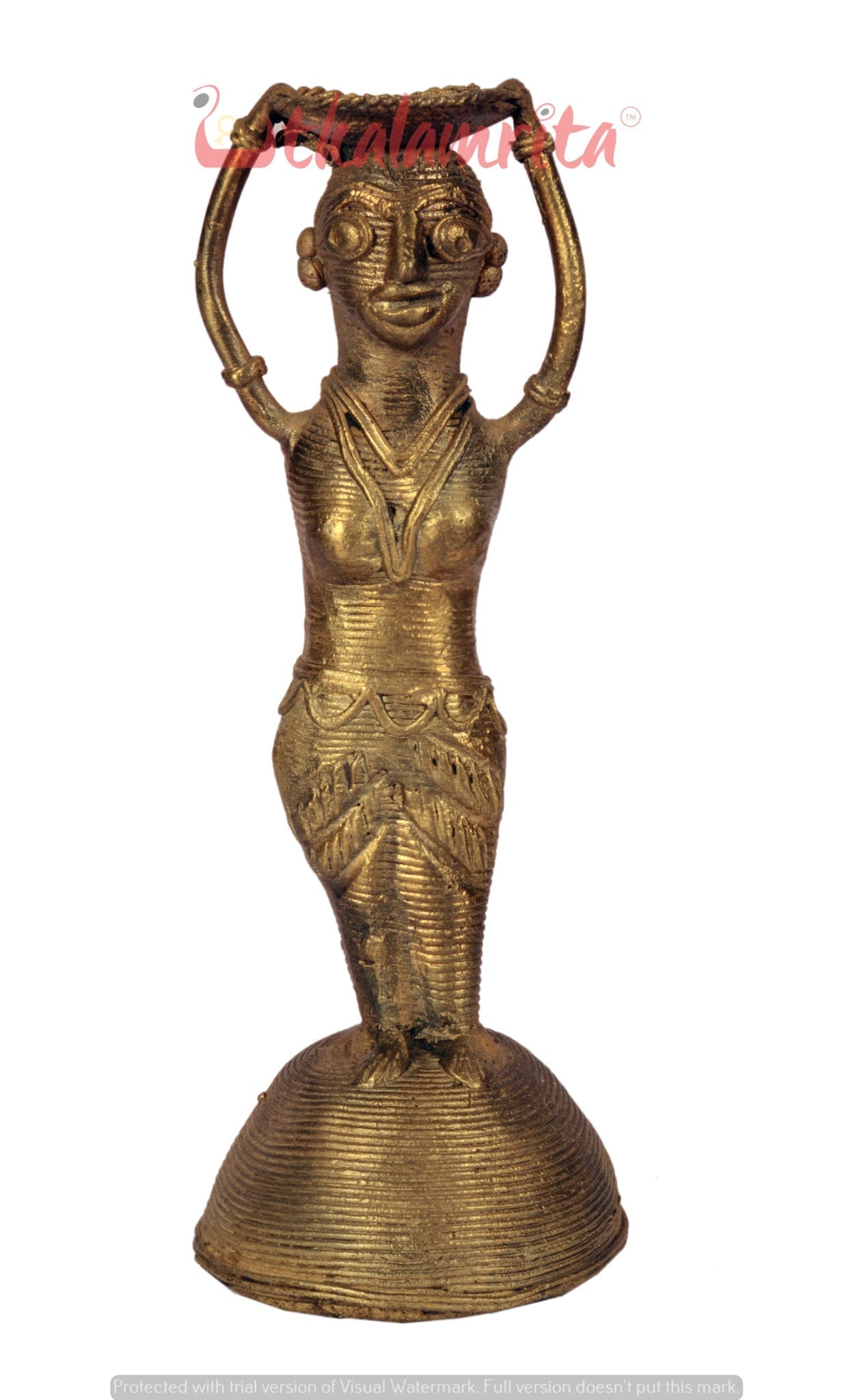 Utkalamrita Holding Vessel On Head Showpiece