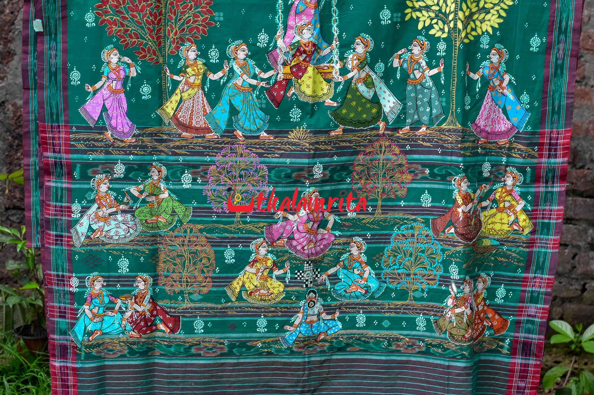 Pattachitra Handpainted Cotton