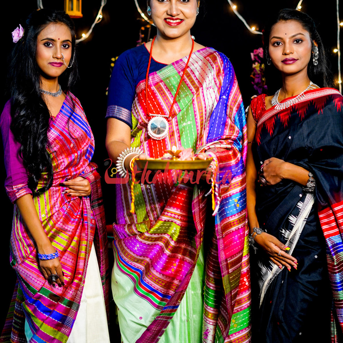 Ready To Wear Sequins Work Tiranga Saree – bollywoodlehenga