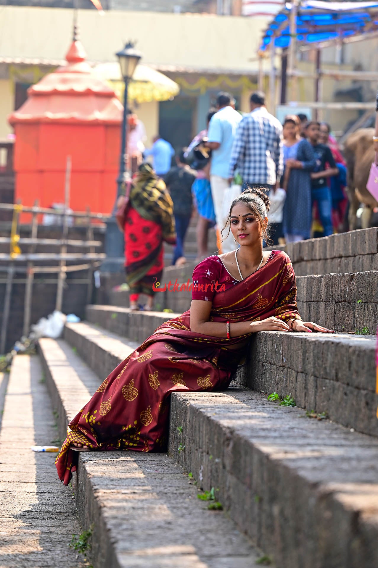 Deepali Khandua Silk Saree