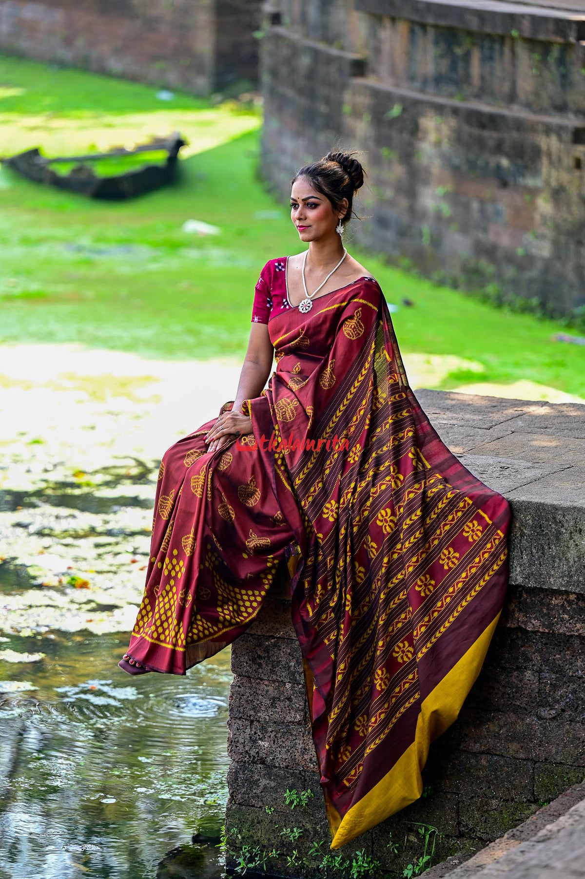 Deepali Khandua Silk Saree