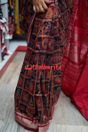 Nabakothi Sambalpuri Silk Saree
