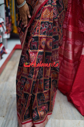 Nabakothi Sambalpuri Silk Saree