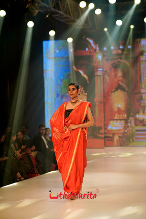 Sita Harana Pattachitra Silk Saree