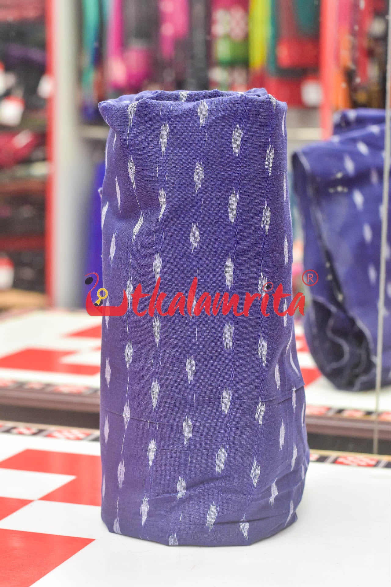 Indigo Dots (Fabric)