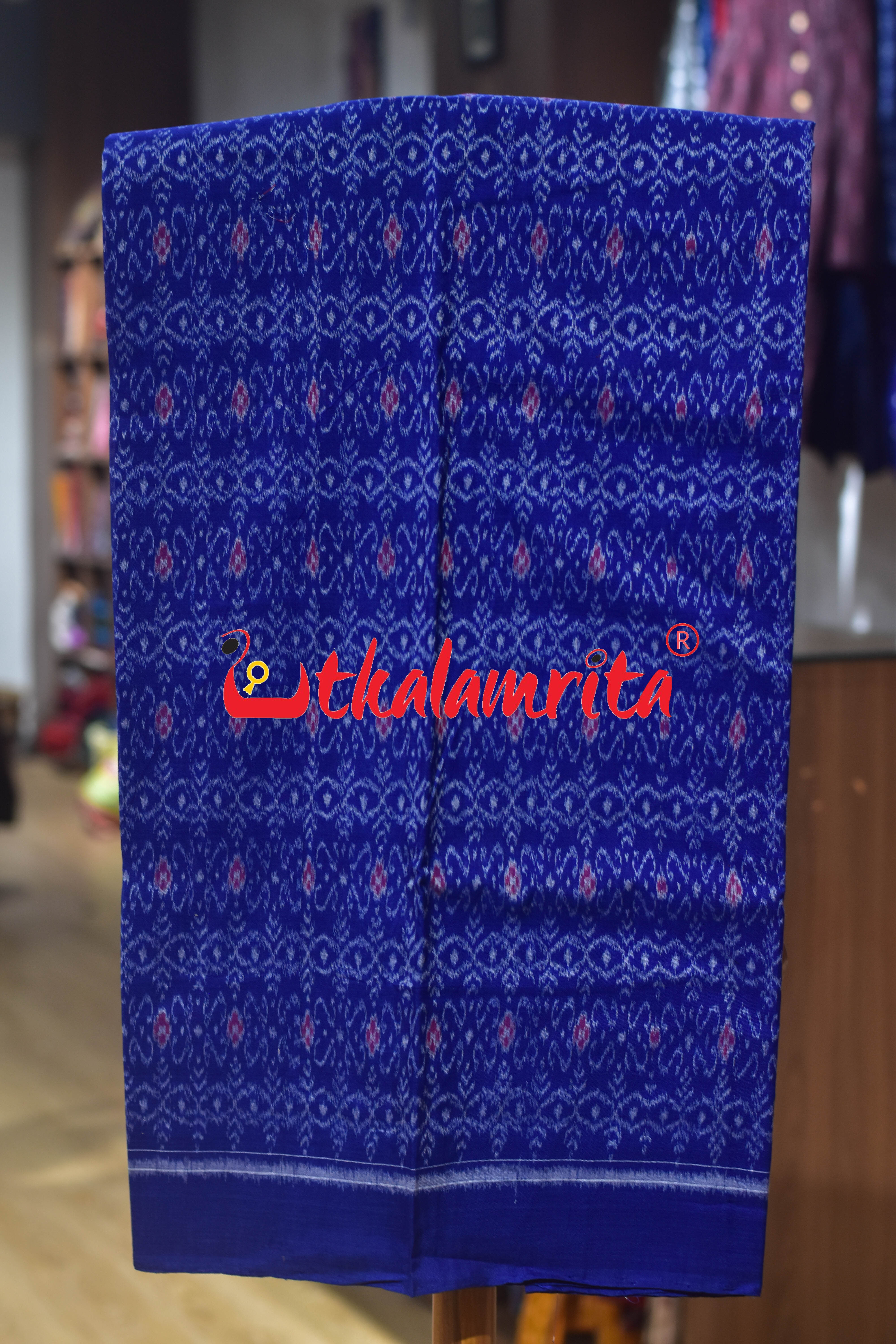 Blue Cream S Bandha Cotton Dress Set