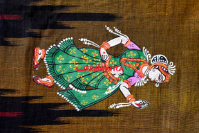 Mayura Rasa Pattachitra Cotton Saree