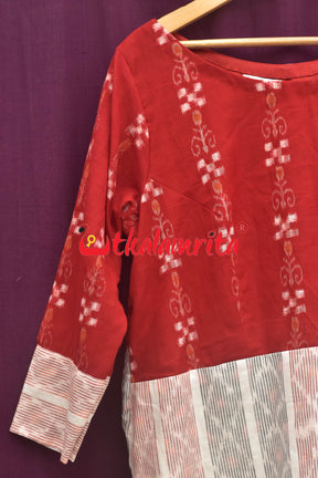 Pasapali and Flowers(Ladies Kurta)