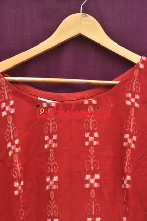 Pasapali and Flowers(Ladies Kurta)