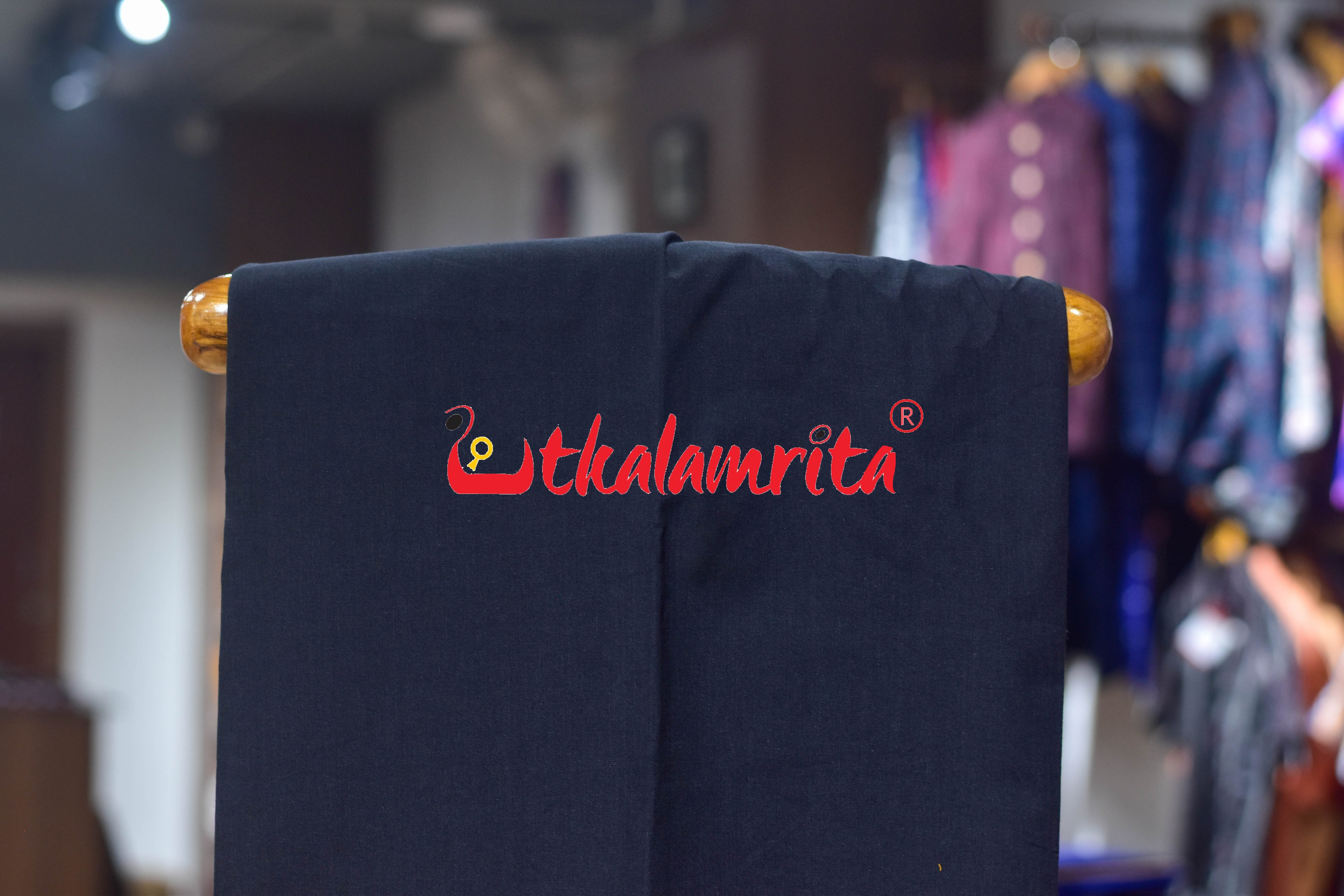 Purple Flower Sambalpuri Cotton Dress Set