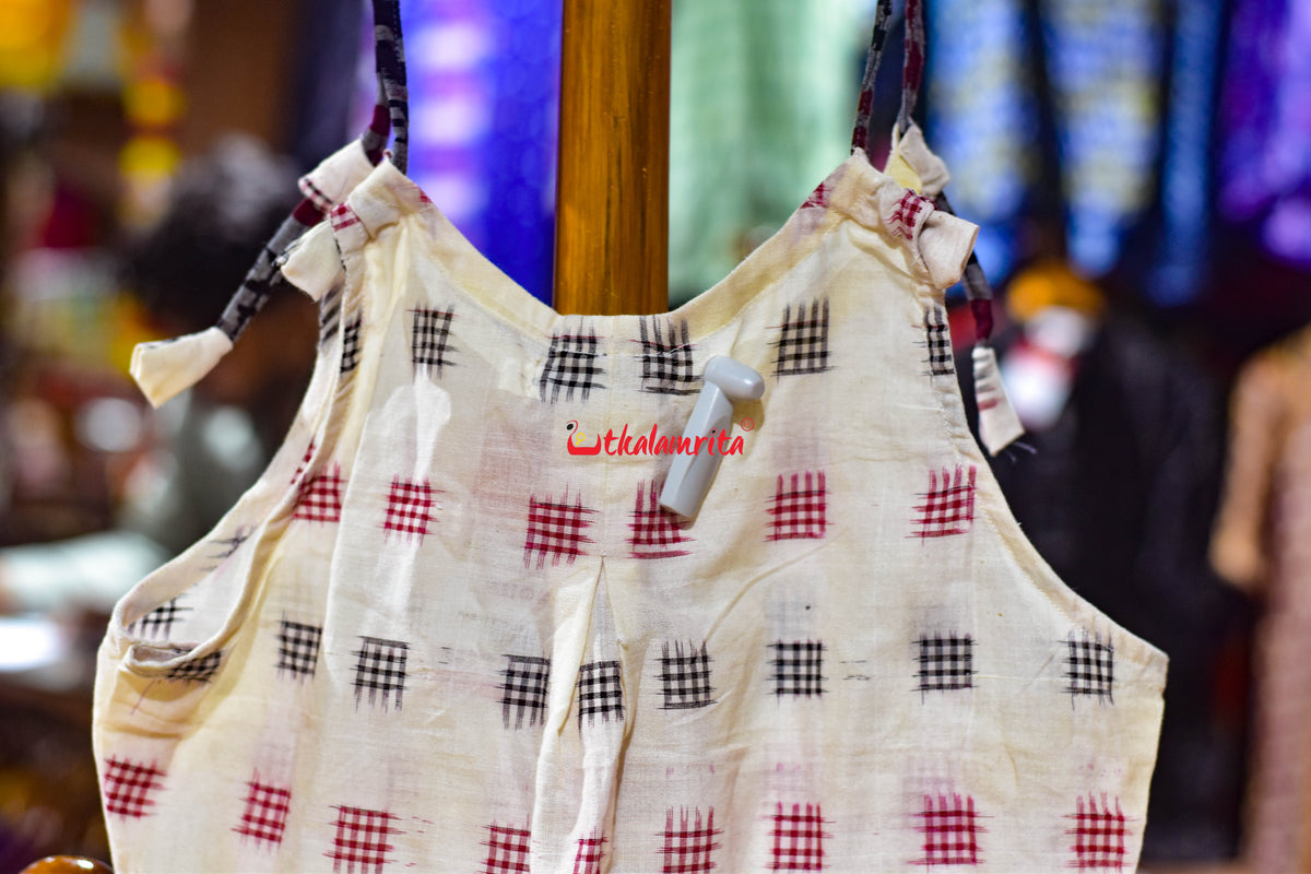 Jharaka Design Pasapali Odia Letters (Kid's Frock)