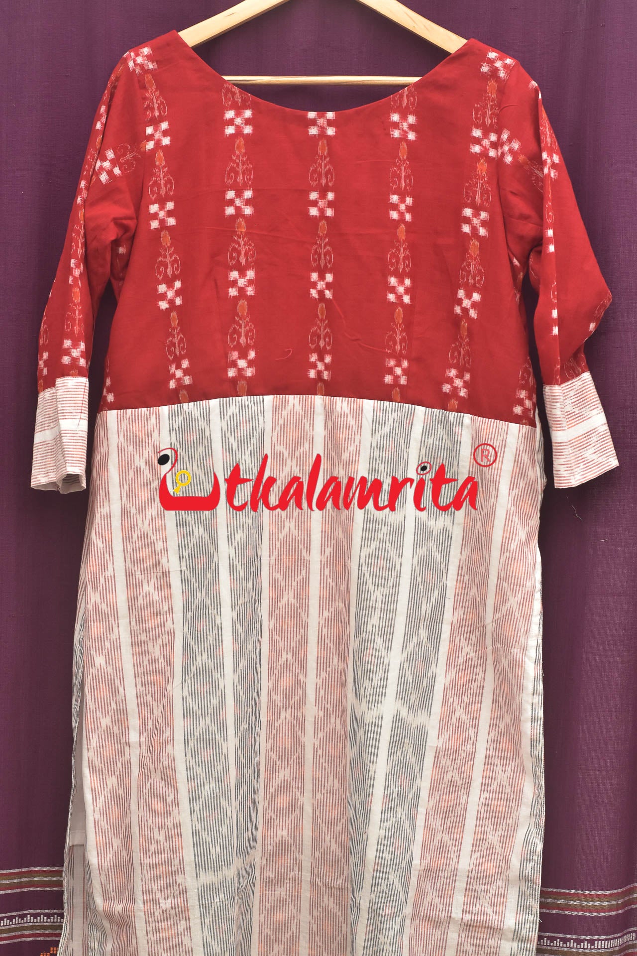 Pasapali and Flowers(Ladies Kurta)