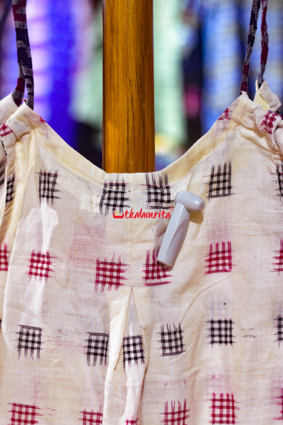 Jharaka Design Pasapali Odia Letters (Kid's Frock)