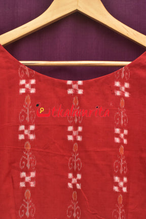 Pasapali and Flowers(Ladies Kurta)