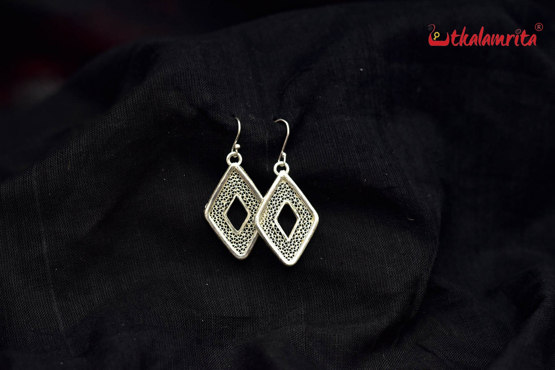 Diamond Jala Silver (Danglers)