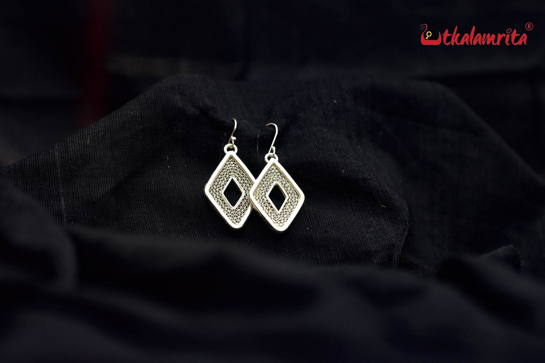 Diamond Jala Silver (Danglers)