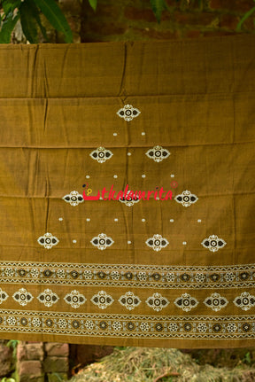 Henna White Bomkai Dress Set