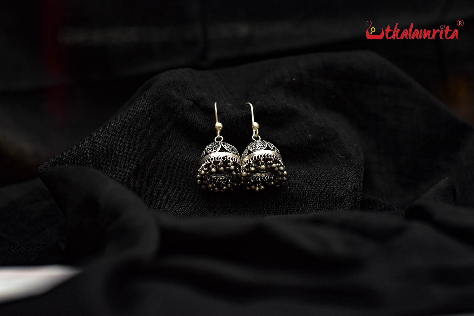 Floral Short Jhumkas