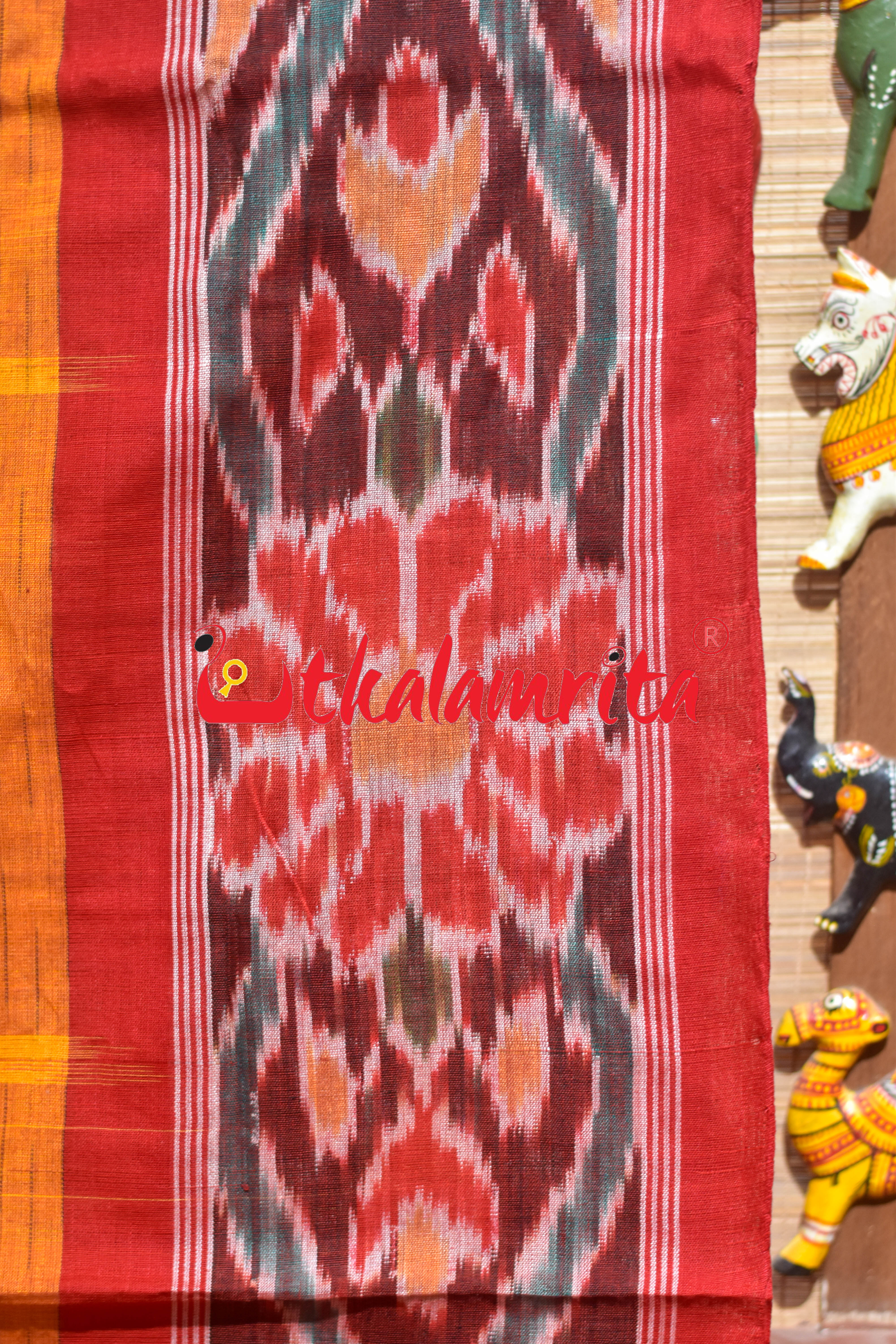 Mustard Ganga Jamuna Temple Scot Red Green