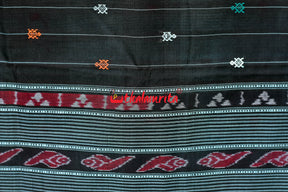 Floating Turtles Sambalpuri Cotton Saree