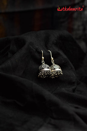 Floral Short Jhumkas