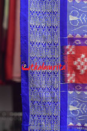 45 Kuthi Multicolor Sambalpuri Pasapali Silk Saree