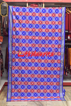 45 Kuthi Multicolor Sambalpuri Pasapali Silk Saree