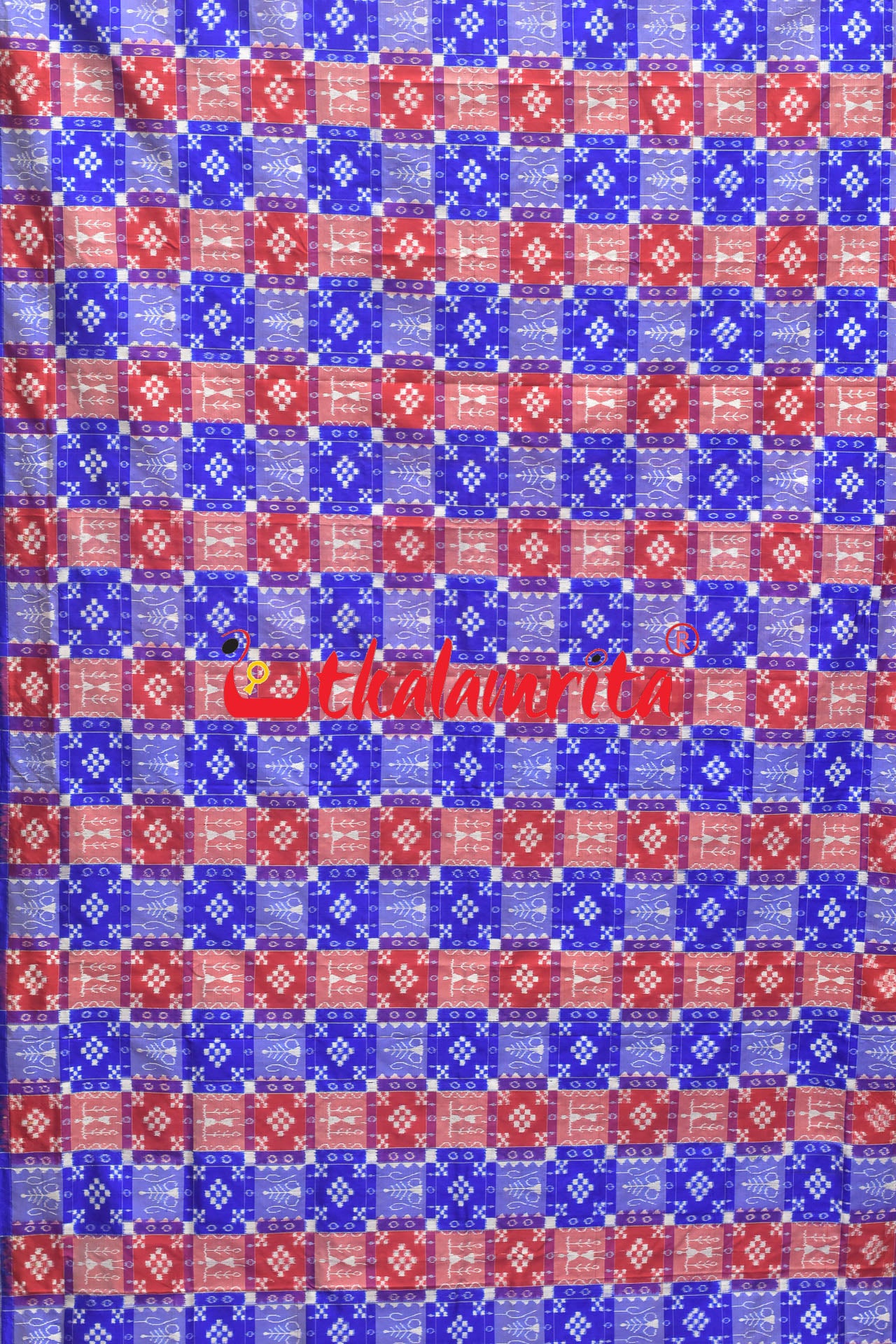 45 Kuthi Multicolor Sambalpuri Pasapali Silk Saree