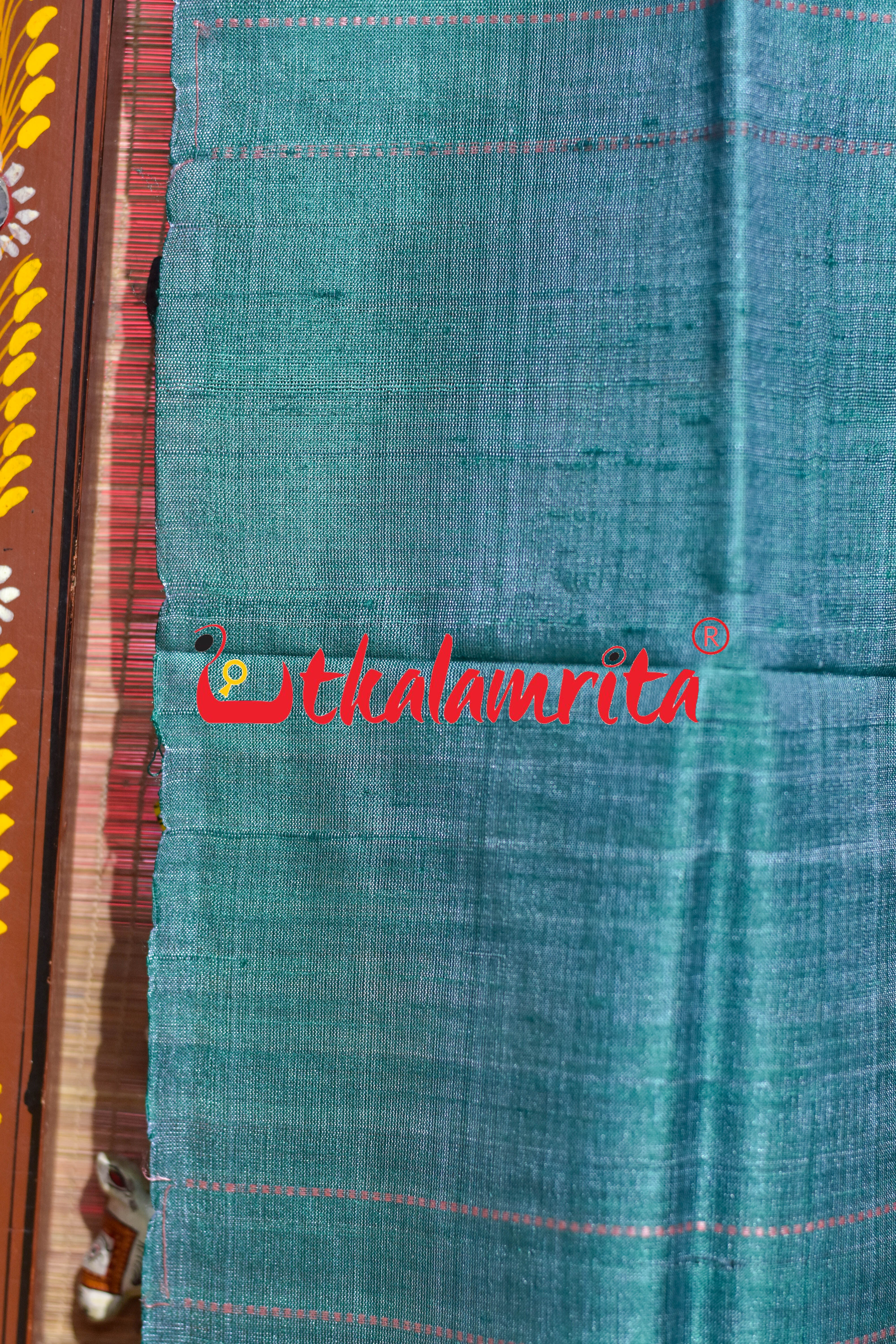 Blue Pink Dongria Tussar Silk (Stole)